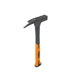 STIKLO PLUOŠTO dailidės plaktukas su magnetiniu vinių gaudytoju 600 g -DIY-HF2060