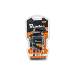 TORX TX 10-50 raktų rinkinys, 9 vnt. -DIY-HKT71-SH/B