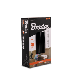 Karštų klijų pistoleto kasetės 125 vnt./1 kg -DIY-GS0720BK/125BOX