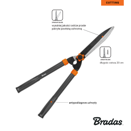 V-SERIJOS-P gyvatvorių žirklės, tiesus peilis -KT-V1111