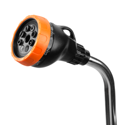 BLACK LINE 8 funkcijų purkštuvas su vožtuvu, 83 cm -ECO-4450