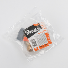 ŽALVARINIS SOFT 2 padėčių skirstytuvas GW 3/4"-GZ 3/4" su vožtuvais -BR-S2234