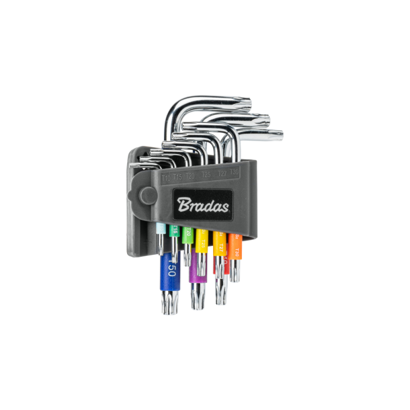 TORX TX 10-50 raktų rinkinys, 9 vnt. -DIY-HKT62-SH/B