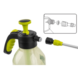 2 l AQUA SPRAY CLEAR slėginis purkštuvas -AS0200CL