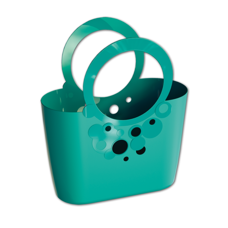 LILY 21l ažūrinis krepšys - TURKIO SPALVA -ITLI480 TUR