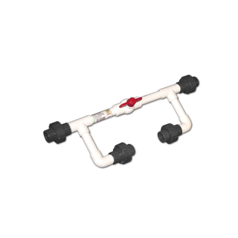 Jungčių rinkinys purkštukui GZ 1/2" su GW 1/2" išleidimo angomis -DSFI-0412L