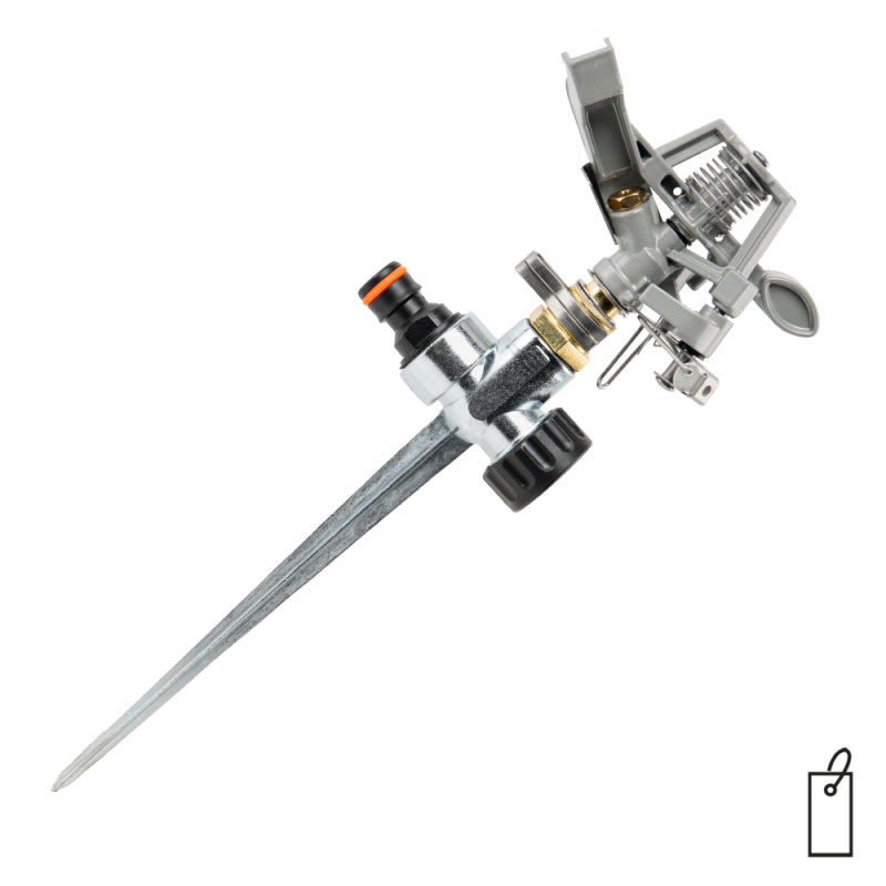 BLACK LINE pulsuojantis purkštuvas, varomas, metalinis -ECO-KT230B