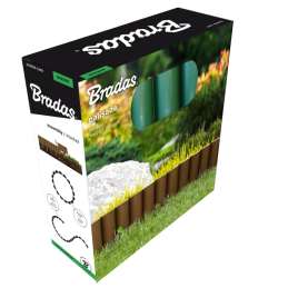 Palisadinis apvadas PALGARDEN 2,5 m, žalias -OBP1202-002GR