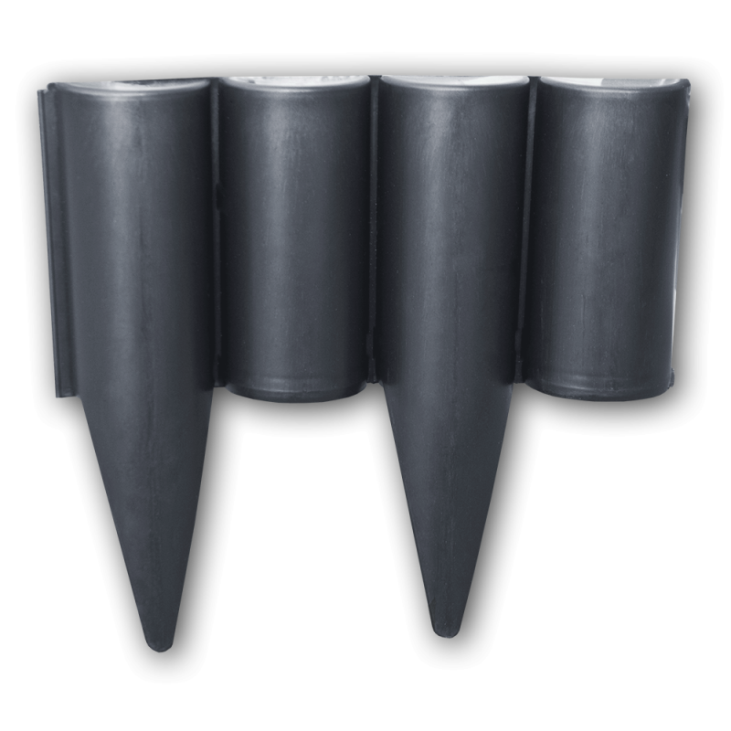 Palisado apvadas PALGARDEN grafitas - 2,5 m -OBP1202-002GY