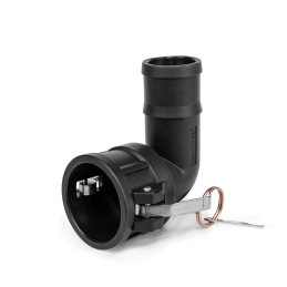 „Camlock“ C tipo žarnos antgalis, 2 colių alkūnė - PP -CGCK200/PP