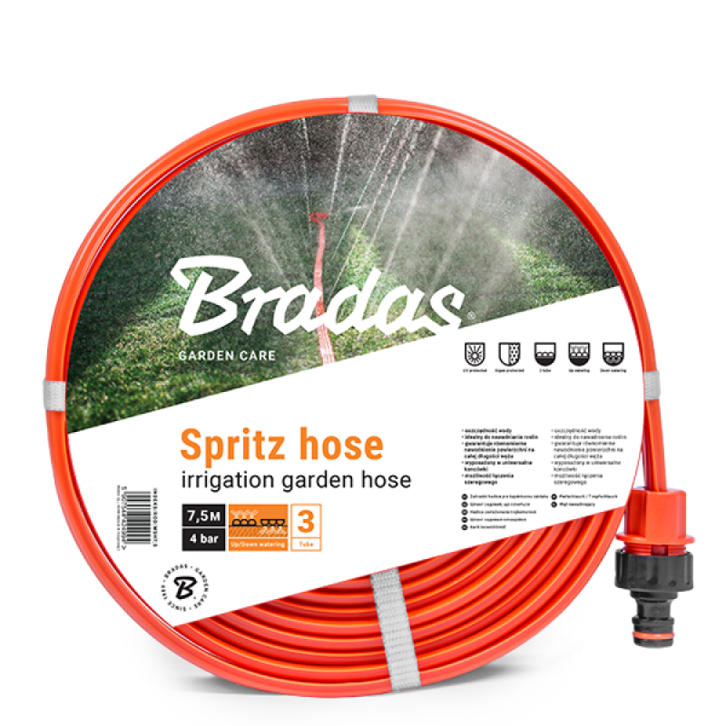 3 kanalų laistymo sistema - 15 m "SPRITZ HOSE -WSH15