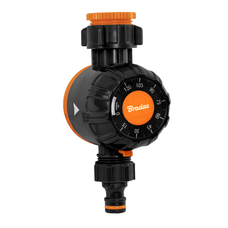 BLACK LINE mechaninis vandens srauto reguliatorius / laikrodis -ECO-38001