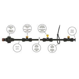 BLACK LINE sodo vandens rūko purkštukas 6 m -ECO-Z1006