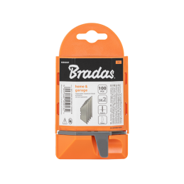 19 mm NEUTRAL trapecinio ašmenų dėtuvė su padavimo įrankiu -DIY-KN1902BN/100BOX