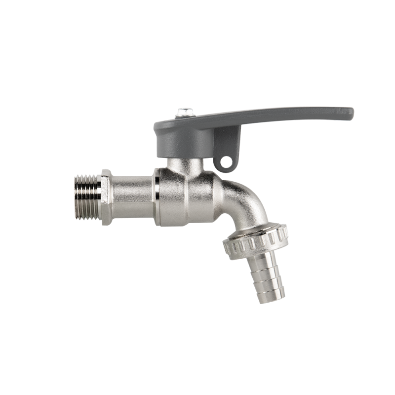 Maišytuvas su vožtuvu GZ 1/2" x GZ 3/4" ir žarnos jungtimi 13 mm SIDE LOCK -BR-KSS1234