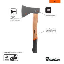 Universalus kirvis 800g -KT-SW1080