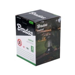 Saulės energija varoma LED/UV vabzdžių gaudyklė su laikikliu -CTRL-IN102S