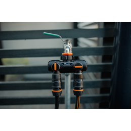 BLACK LINE 2 padėčių kolektorius GW 1"-3/4" su vožtuvais -ECO-PWB3052