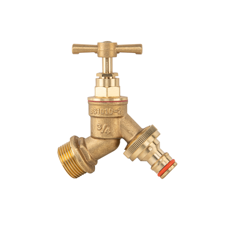 Maišytuvas su 3/4 colio GZ vožtuvu, 3/4 colio GZ išleidimo anga ir greito prijungimo jungtimi -BR-KCR3434