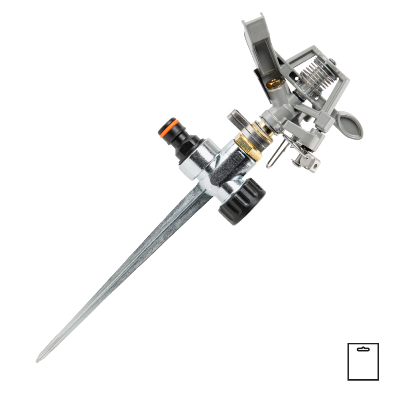 Įmontuojamas metalinis pulsuojantis purkštuvas BLACK LINE -ECO-KT230BK