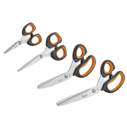 PRECISION universalių žirklių rinkinys, 4 vnt. -DIY-SC208/SET-B