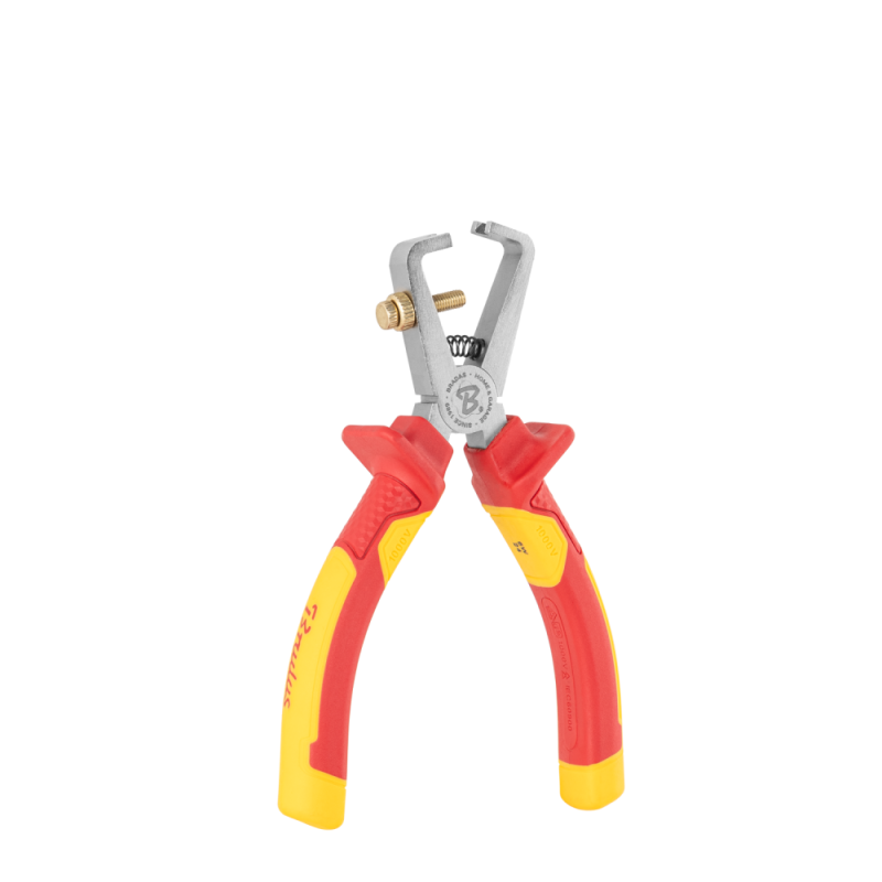 ELEKTRINIAI 165 mm 1kV VDE izoliacijos nuėmimo replės -DIY-PL1014/6