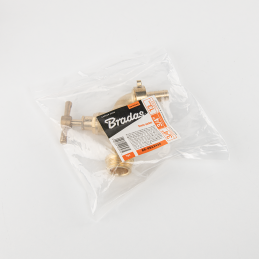 Čiaupas su vožtuvu GZ 3/4" GZ 3/4" išleidimo anga 13 mm žarnai -BR-KBA3434