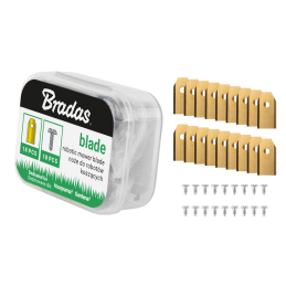 Peiliai Husqvarna/Gardena robotinėms vejapjovėms, 18 dalių, TITAN GOLD -LM-RHG18GBOX