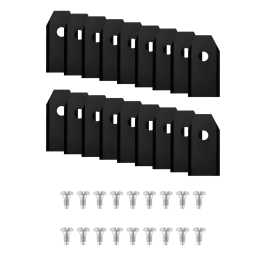 Peiliai Husqvarna/Gardena robotinėms vejapjovėms, 18 dalių, TITAN BLACK -LM-RHG18BBOX