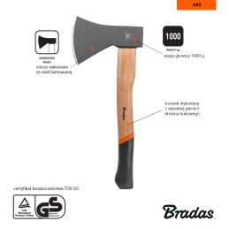 Universalus kirvis 1000g -KT-SW1100