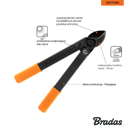 V serijos sodo genėtuvas, priekalo ašmenys -KT-V1260