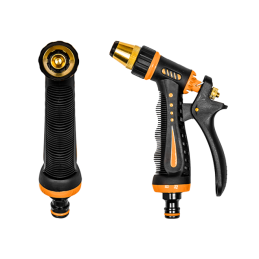 BLACK LINE ZEBRA reguliuojamas pistoletas, žalvario ir cinko lydinys -ECO-7205