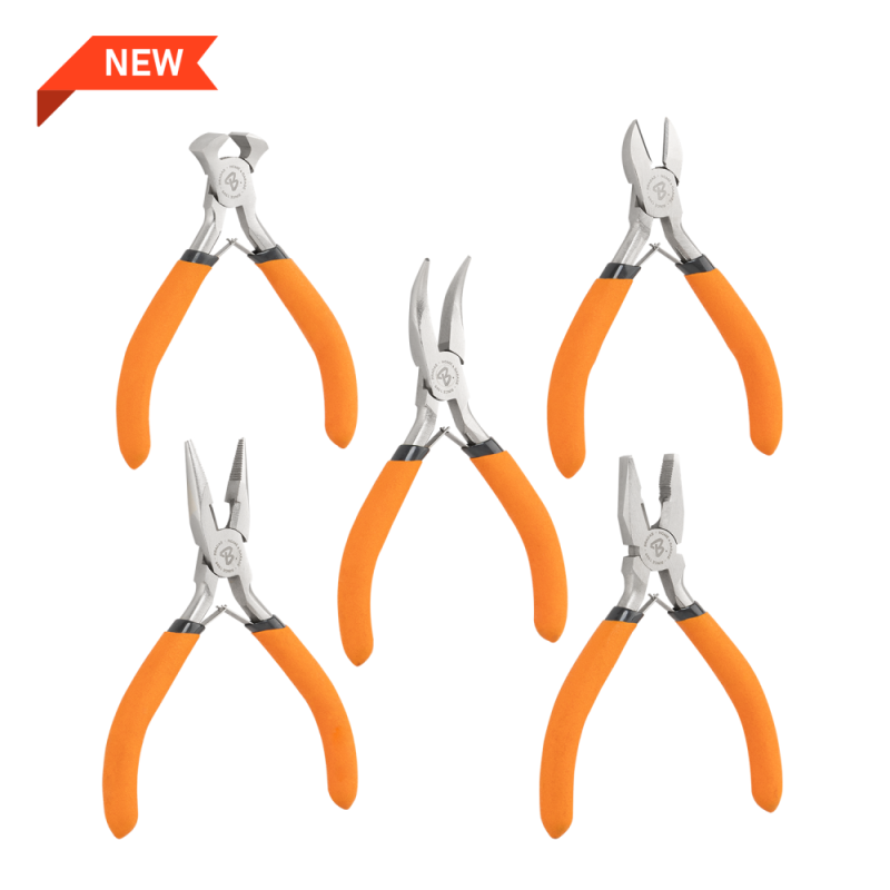 CLASSIC MINI replių rinkinys, 5 dalių, nikeliuotas -DIY-PL21/2SET