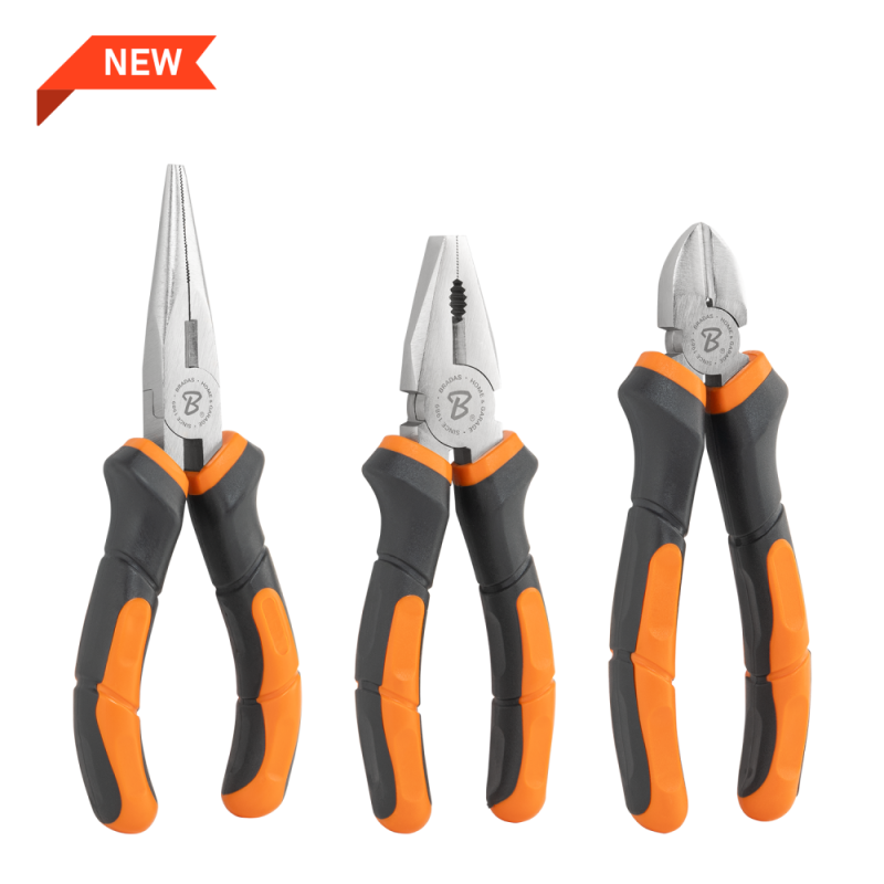 MASTER GRIP replių rinkinys, 3 dalys, nikeliuotos -DIY-PL12/1SET