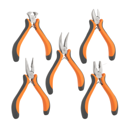 MINI replių rinkinys, 5 dalių, nikeliuotas -DIY-PL20/2SET