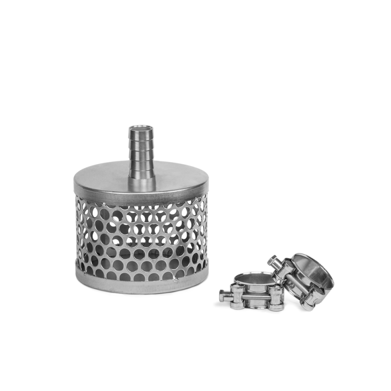 Siurbimo žarnos krepšelis 25 mm / 1" + 2 GBS spaustukai -SSF025