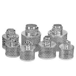 Siurbimo žarnos krepšelis 25 mm / 1" + 2 GBS spaustukai -SSF025