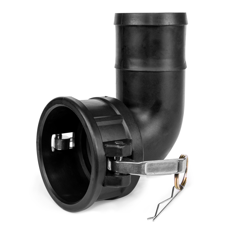 „Camlock“ C tipo žarnos antgalis, 3 colių alkūnė - PP -CGCK300/PP