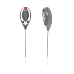 WHITE LINE dirvožemio rūgštingumo, drėgmės, saulės šviesos ir temperatūros matuoklis -WL-M15