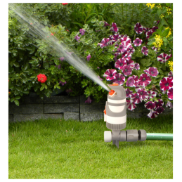 WHITE LINE 2 funkcijų besisukantis purkštuvas ant smaigalio -WL-Z02