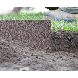 Vejos apvadas BORDER 6m x 15cm, rudas -OBPBR06150