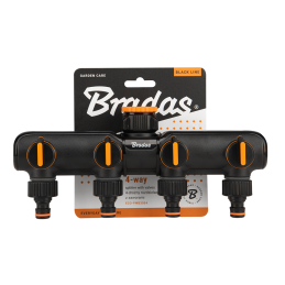 BLACK LINE 4 padėčių kolektorius GW 1"-3/4" su vožtuvais -ECO-PWB3054