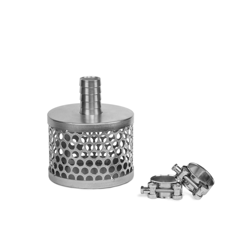 Siurbimo žarnos krepšelis 32 mm / 1 1/4" + 2x GBS spaustukai -SSF032