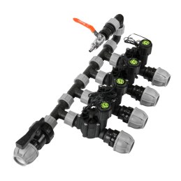 Solenoidinis vožtuvas su vandens srauto reguliavimu 2 x GZ1 -DSA-4001