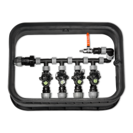 Solenoidinis vožtuvas su vandens srauto reguliavimu 2 x GZ1 -DSA-4001