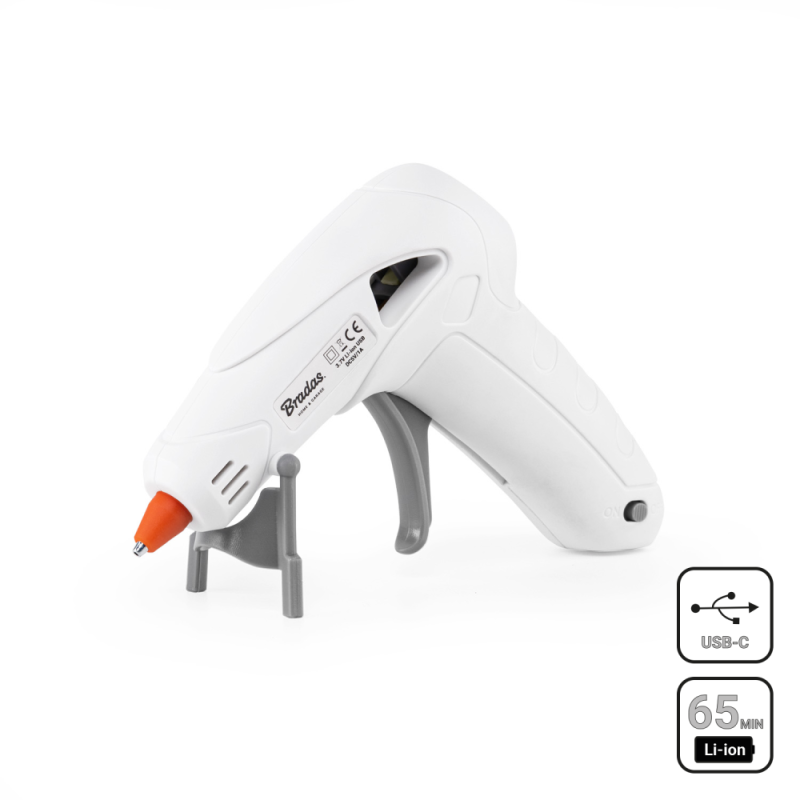 Belaidis karštų klijų pistoletas 7 mm 10 W -DIY-GGWL0704/BOX