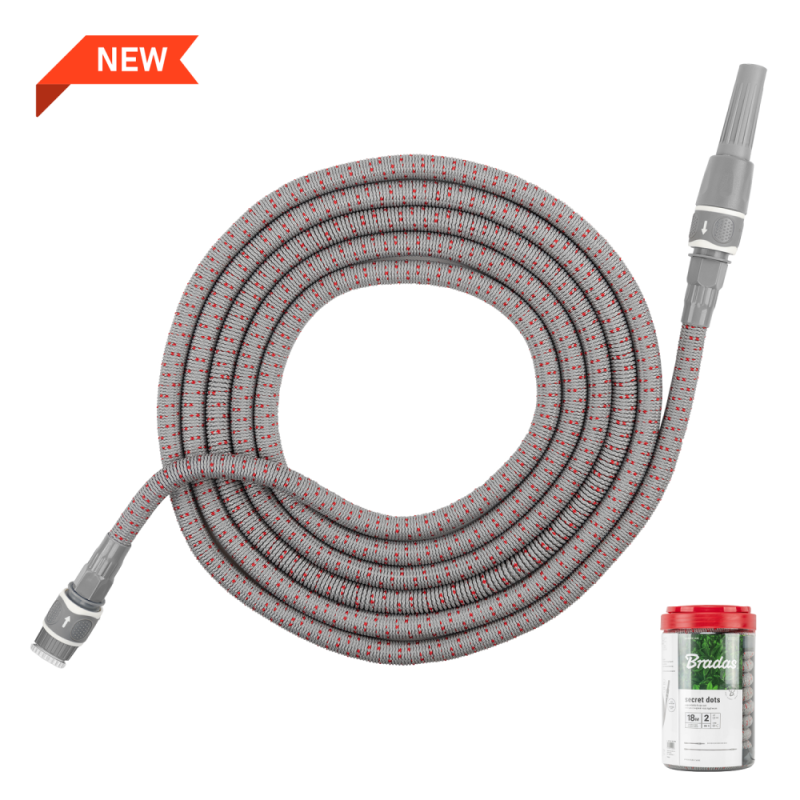 WHITE LINE SECRET DOTS 18 m ilgio žarnos komplektas -WSCH18GYRD