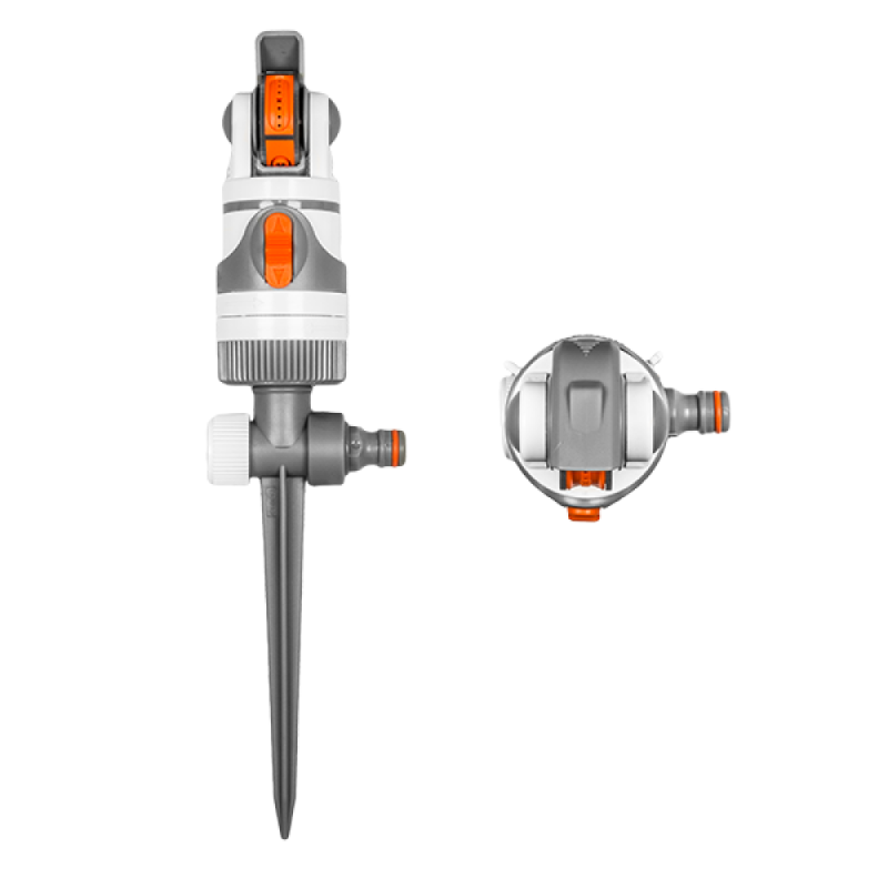 WHITE LINE 4 funkcijų besisukantis purkštuvas ant smaigalio -WL-Z01