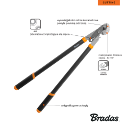 V-SERIJOS-P pavarų genėtuvas, priekalo ašmenys -KT-V1252