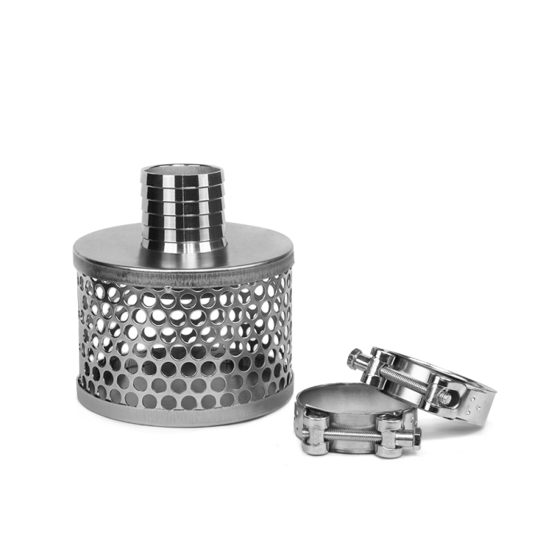 Siurbimo žarnos krepšelis 50 mm / 2" + 2x GBS spaustukai -SSF050